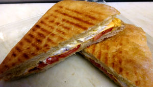 3 cheese panini Las Vegas Coffee House