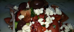 Shopska Salad Lunch Menu Las Vegas coffee
