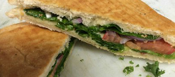 Coffee Shop Las Vegas Spinach and Feta Panini
