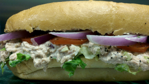 Tuna Salad Sub & Coffe